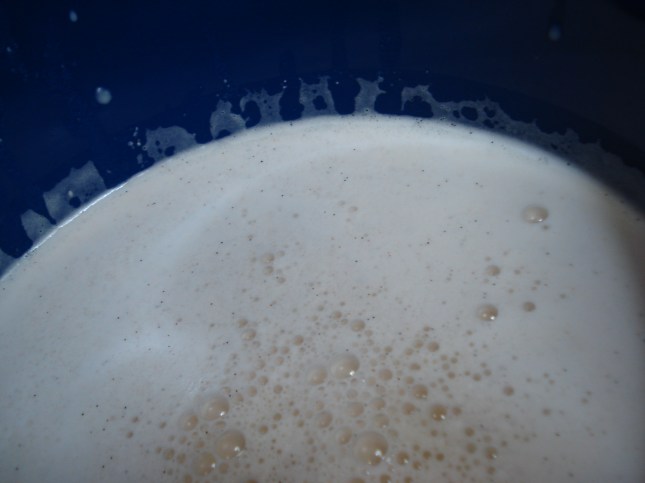 Strained Almond Milk