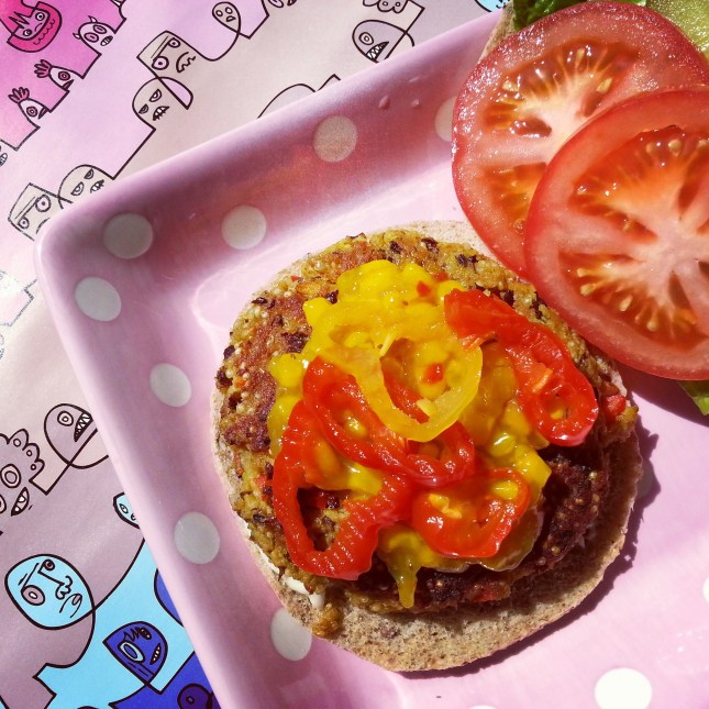 Quinao Black Bean Burger